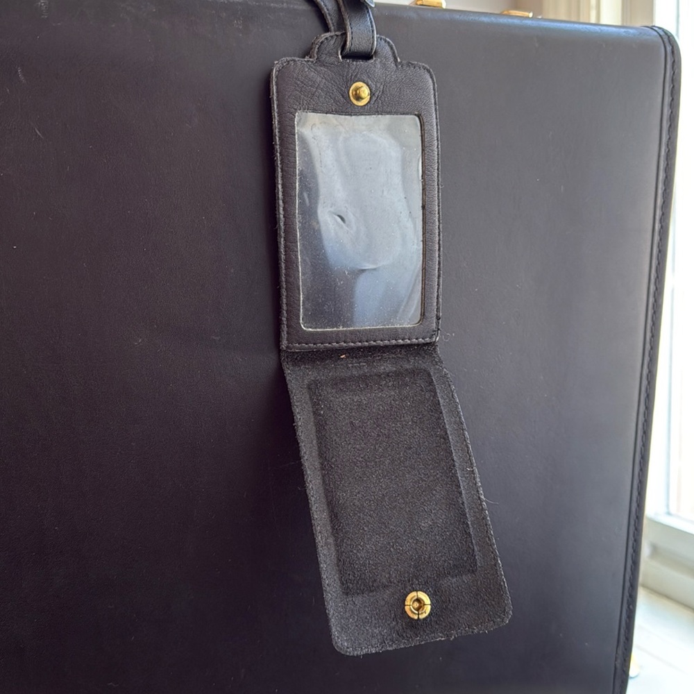 ULTRA RARE! Coach Vintage Classic Legacy Hardshell Briefcase in Black Leather - Picture 14 of 16